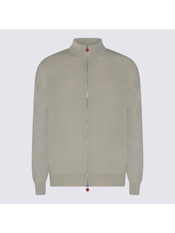 Kiton Green Cardigans