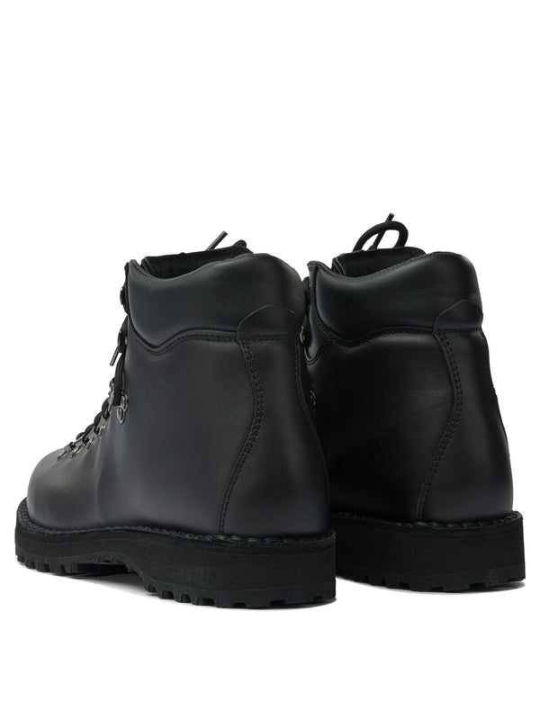 Dieme Black Lace-Up Boots