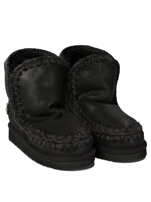 Eskimo 18 Logo Patch Ankle Boots