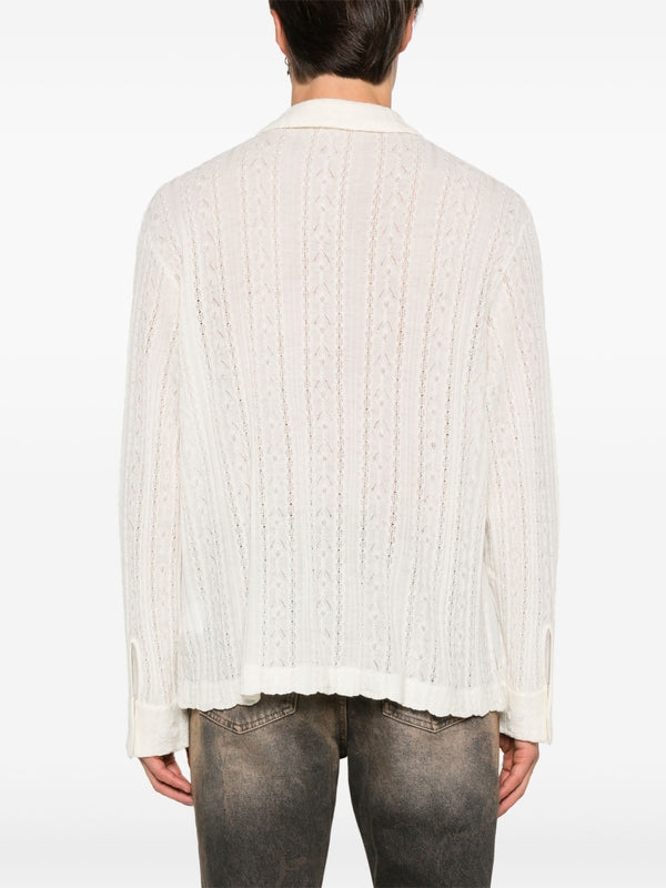 Riku Mesh Merino Wool Shirt