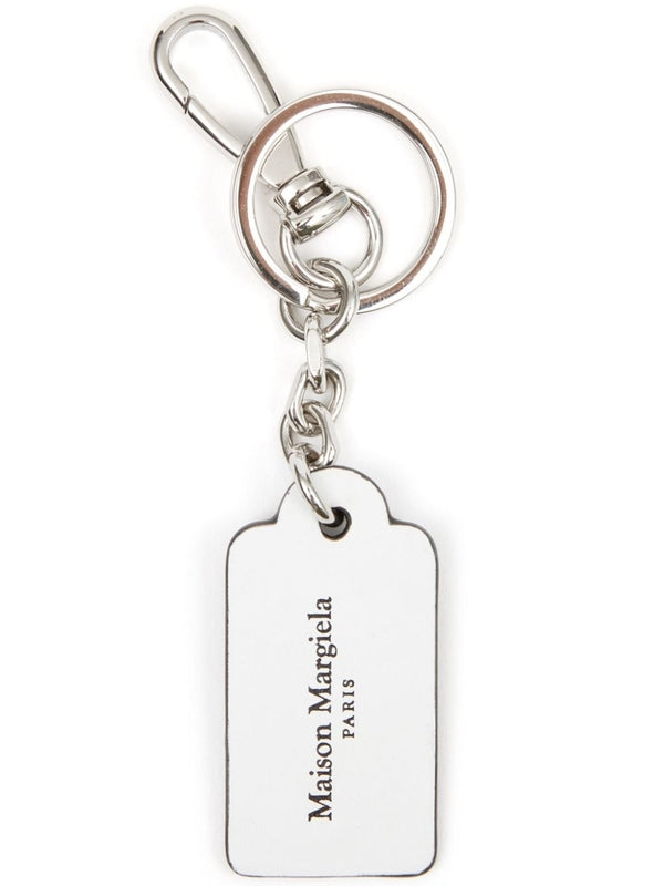 Leather Plaque Stitch Keyring