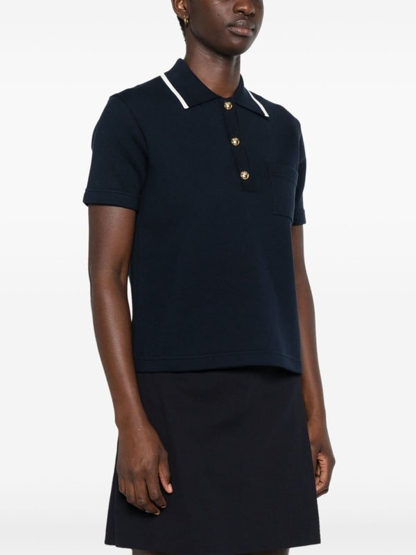 Cotton Short Sleeve Polo Shirt