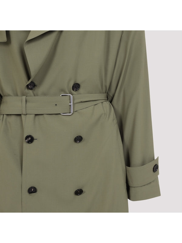 Belt Wool Trench Coat