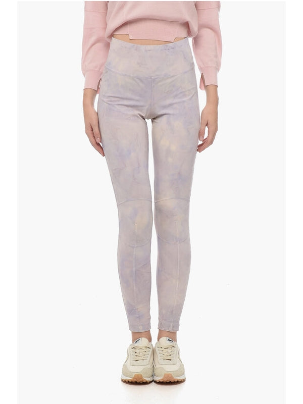 Tie-Dye Nylon Blend Leggings