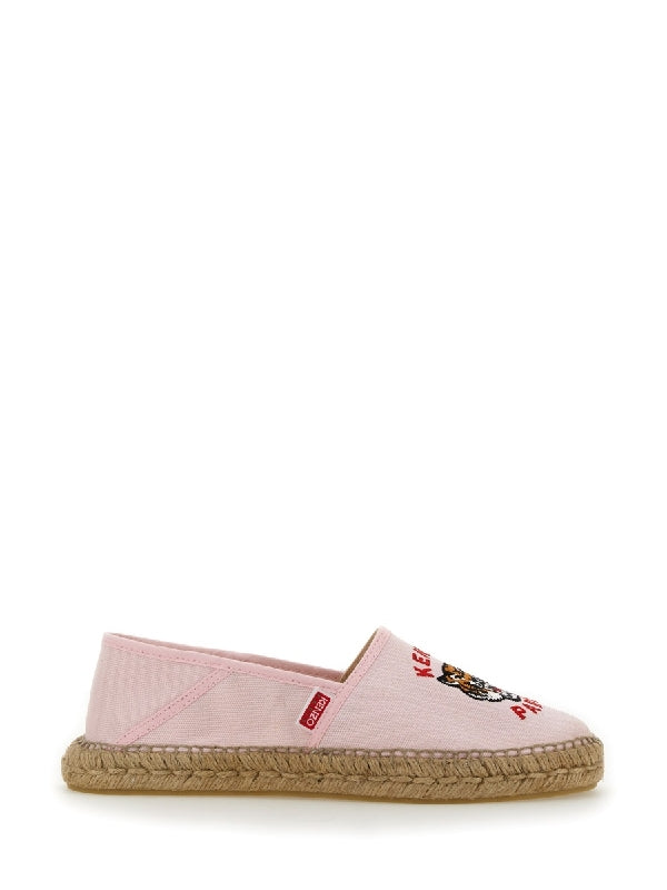 Lucky Tiger Embroidery Espadrilles