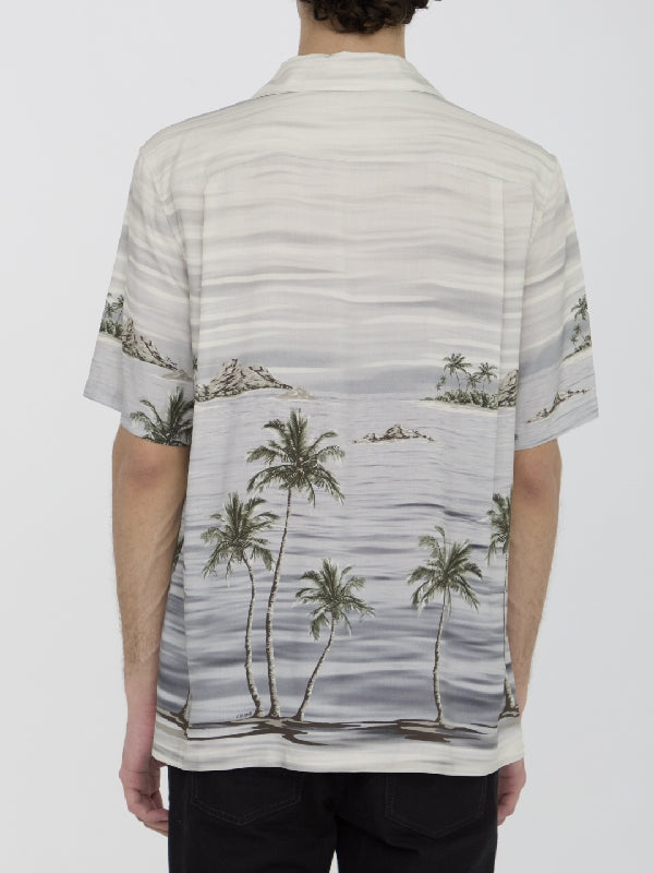 Allover Printed Short Sleeve Shirt