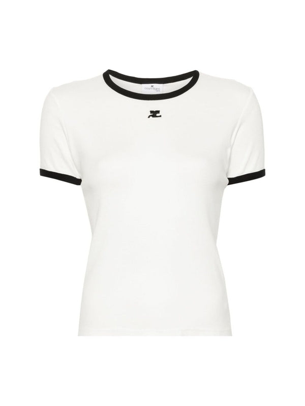 Courrèges White Half Sleeve