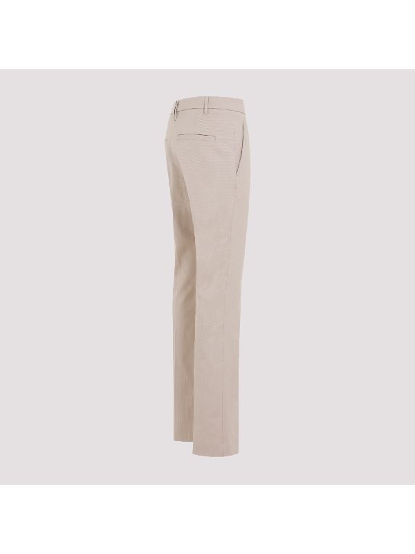 Cotton Blend Belt Loop
  Tailored Pants