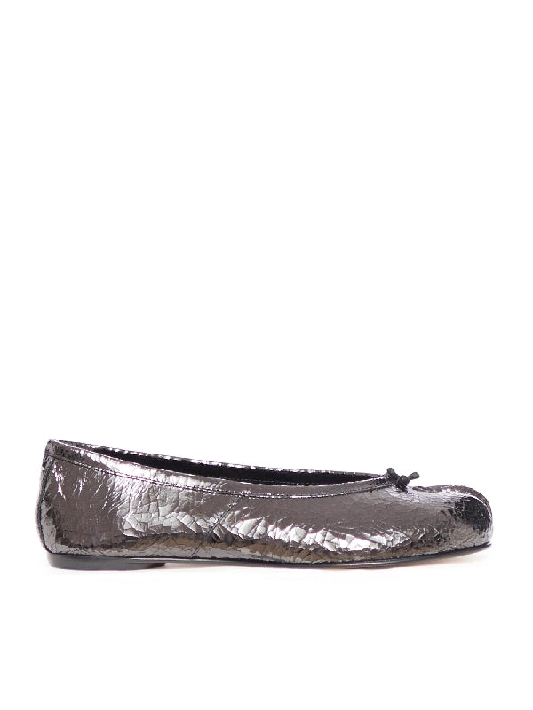 Tabi Metallic Calfskin Flat
  Shoes