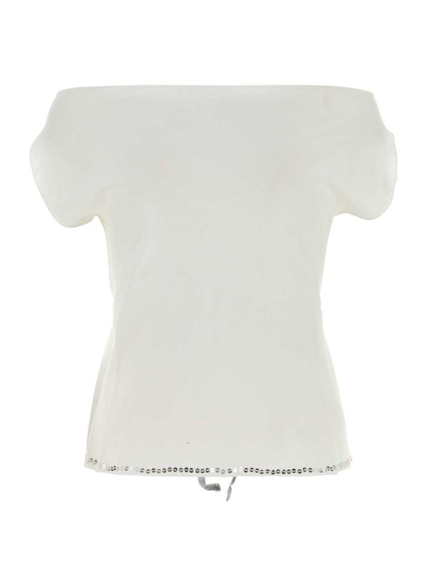 Cala Sequin-accented Top