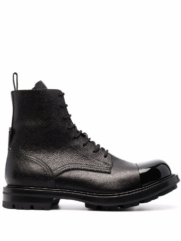 Wonder Leather Lace Up Boots