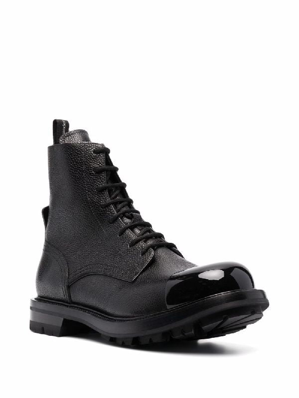 Wonder Leather Lace Up Boots