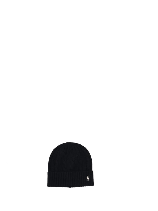 Polo Ralph Lauren Black Beanies