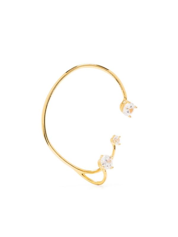 Three Point Crystal Ear Cuff