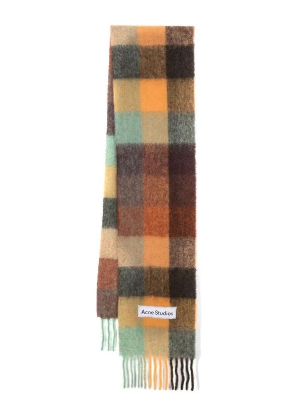 Acne Studios Multicolor Wool Mufflers