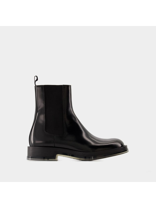 Calfskin Chelsea Boots