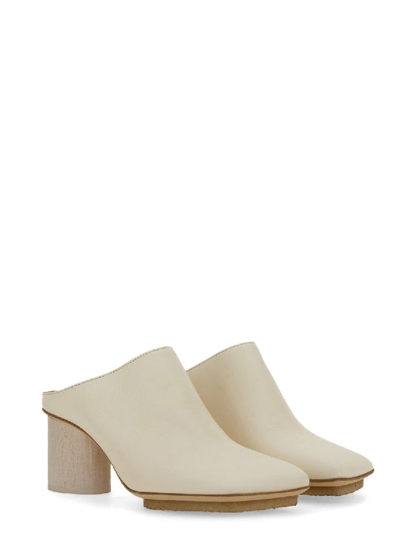 White Calfskin Sandals