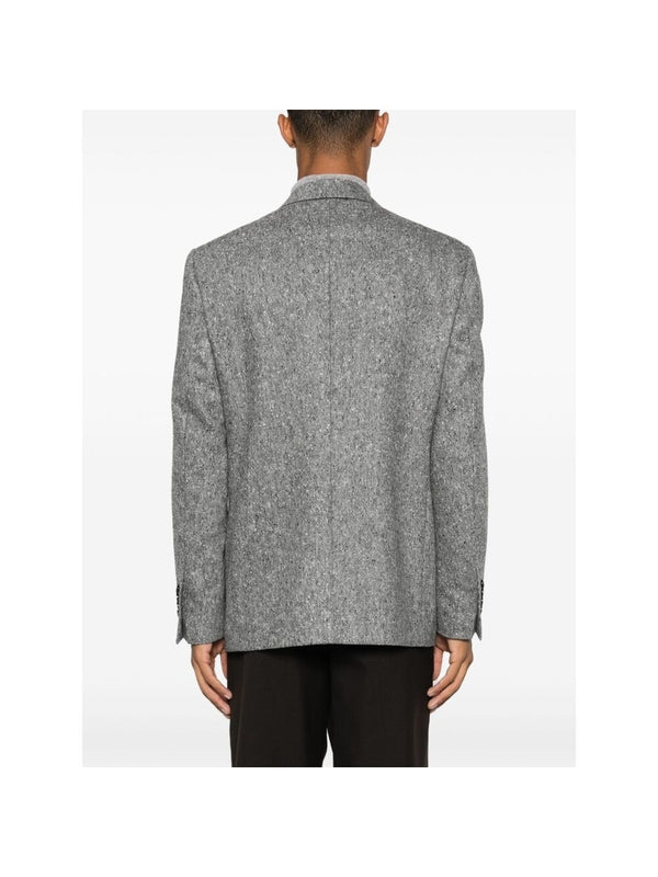 Boutonniere Double Breasted Wool Jacket