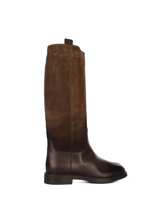 Ducals Brown High Boots