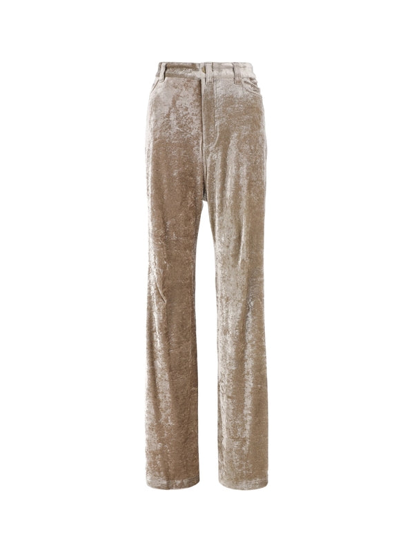 Stretch Velvet Pants