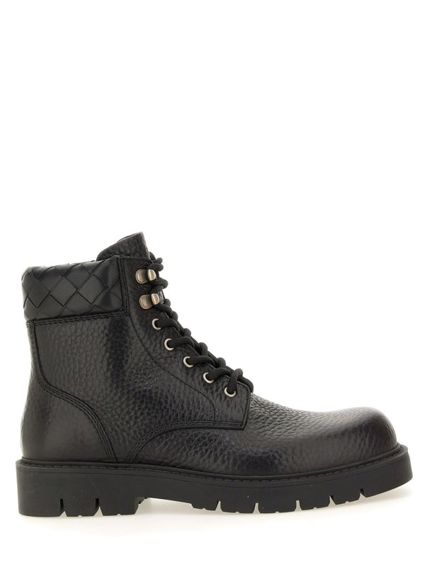 Haddock Leather Lace-Up Boots