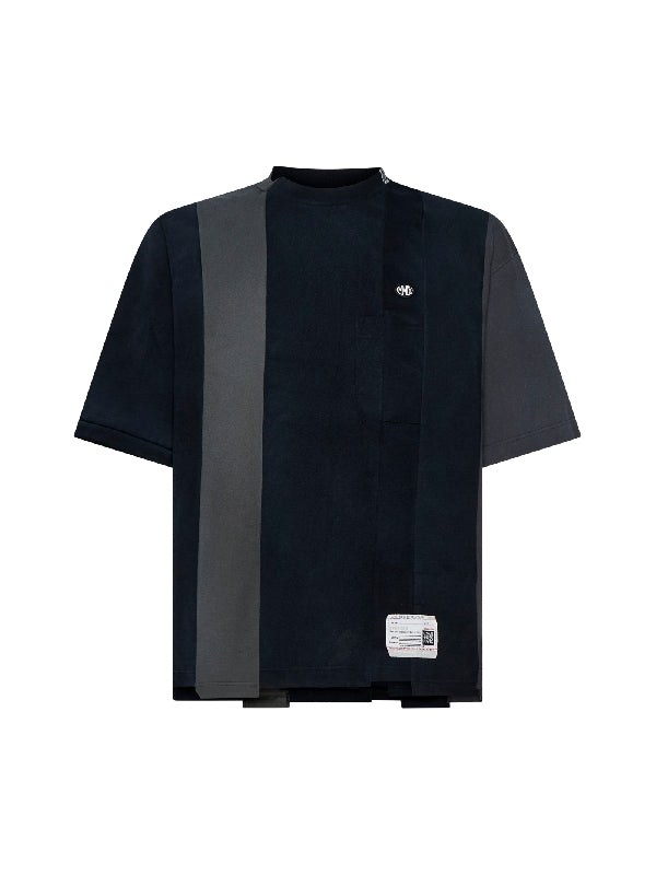 Vertical Panel Short Sleeve T-shirt