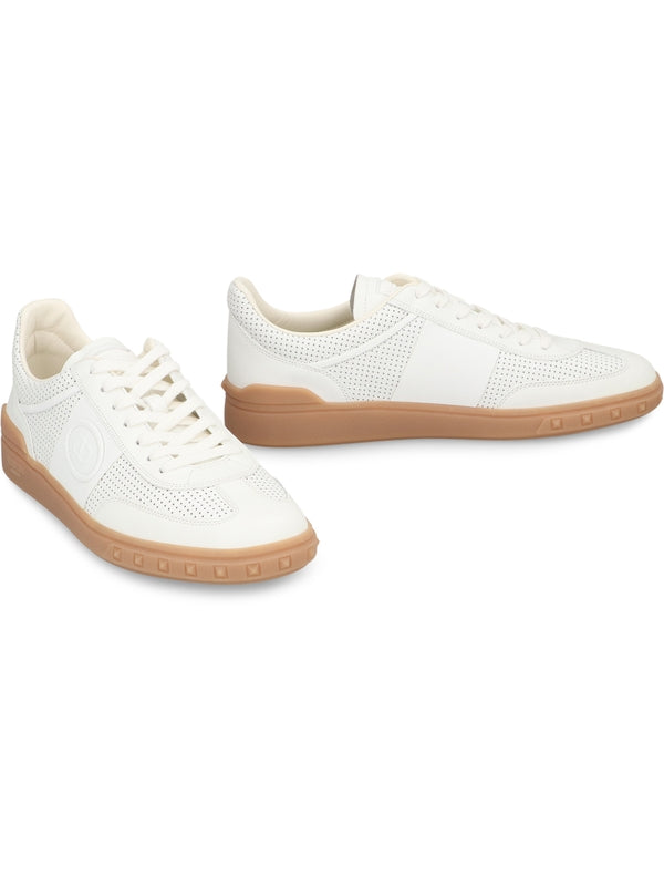Valentino White Low Top Sneakers