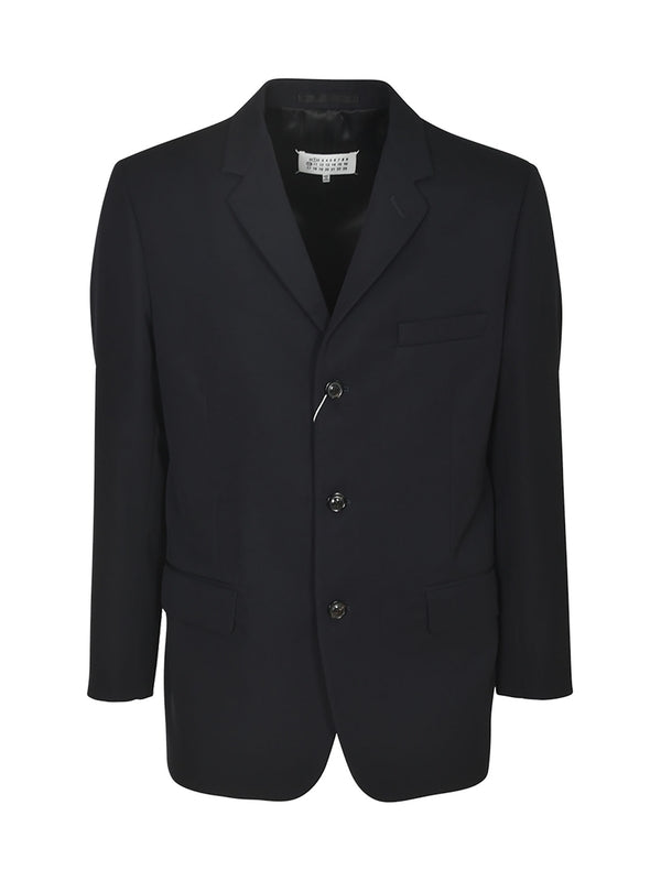 Back Stitch Wool Tailored Jacket