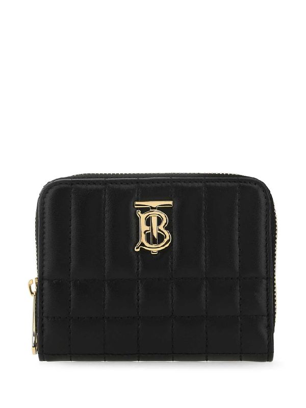 Tb キルティングレザー ローラ ジッパーカード
財布