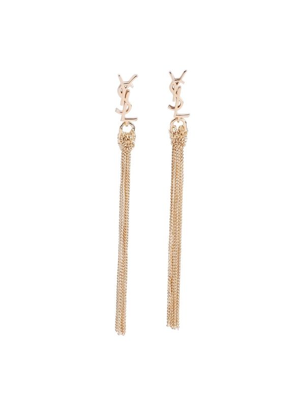 Cassandra Logo Hoop Earrings