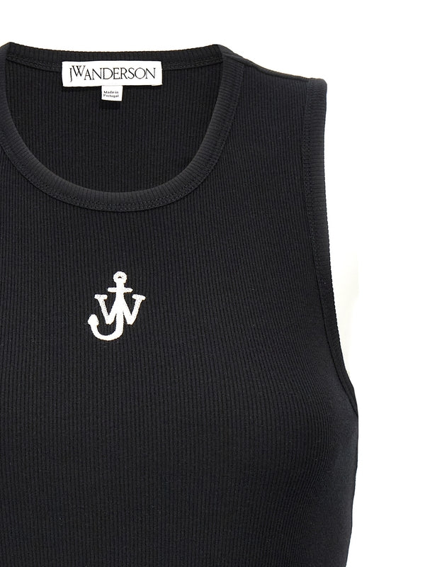 Anchor Logo
  Embroidered Ribbed Tank Top