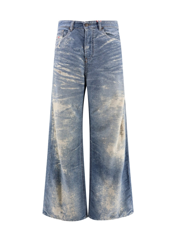 DIESEL - Sire Fsf Distress Denim Pants - Jente