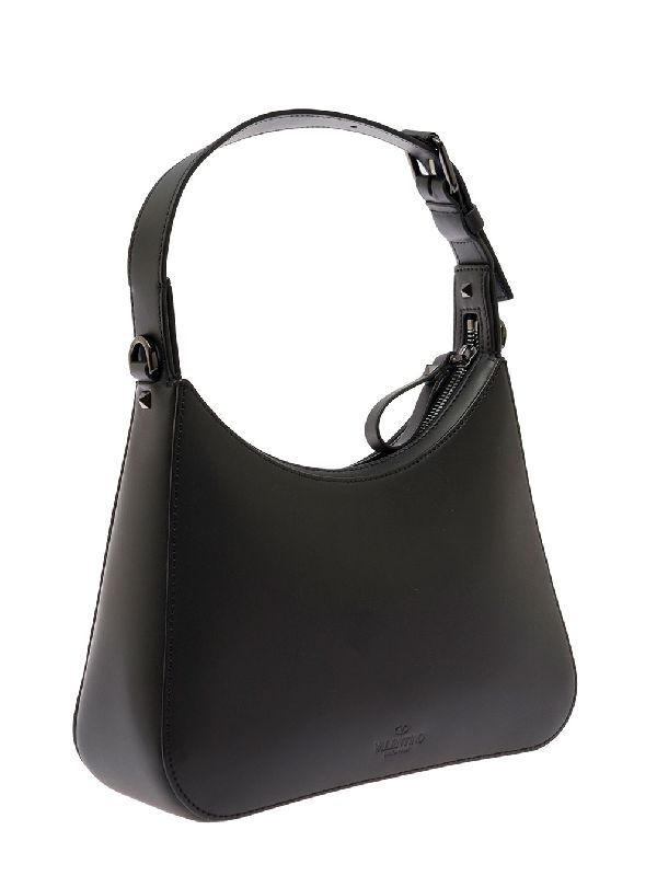 Vltn Leather Crossbody Tote Bag