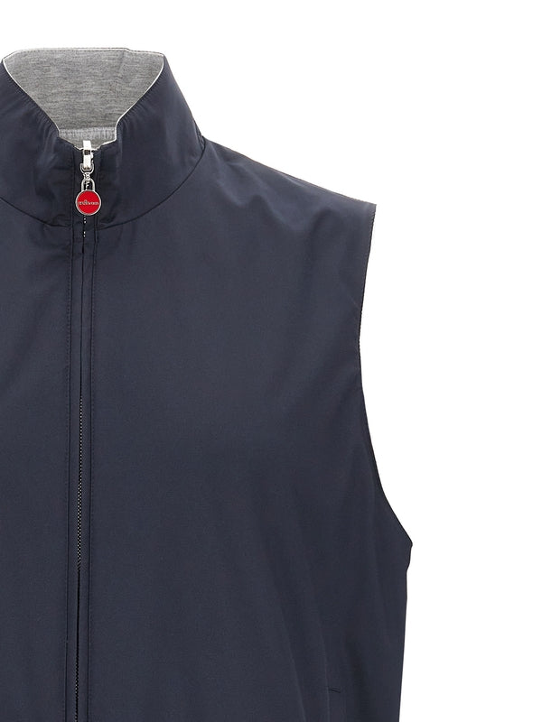 Reversible
  High-Neck Vest