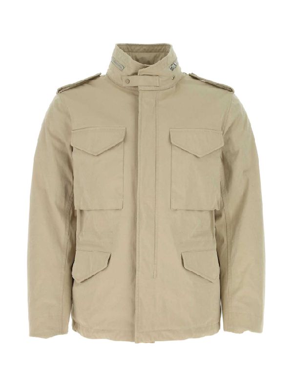 Beige Multi Pocket Jacket