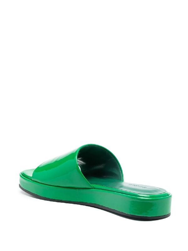 Cala Patent Leather Slides