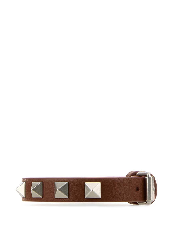 Rockstud Leather Bracelet