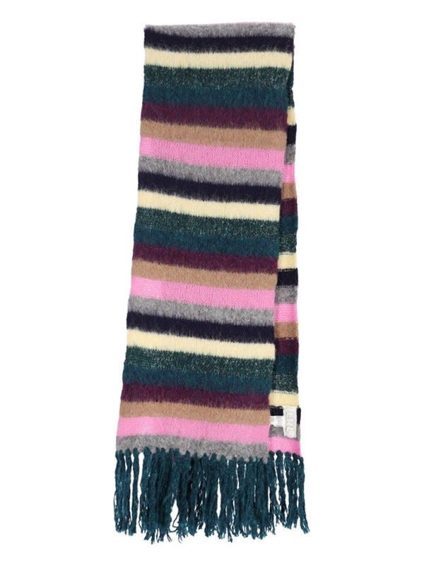 Erl Striped Wool Mufflers