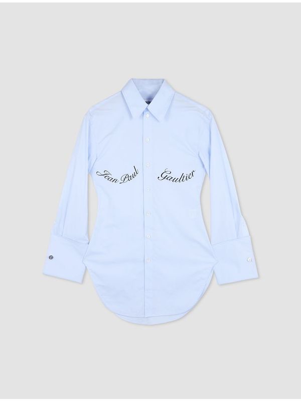 Logo Detail Cotton Shirt