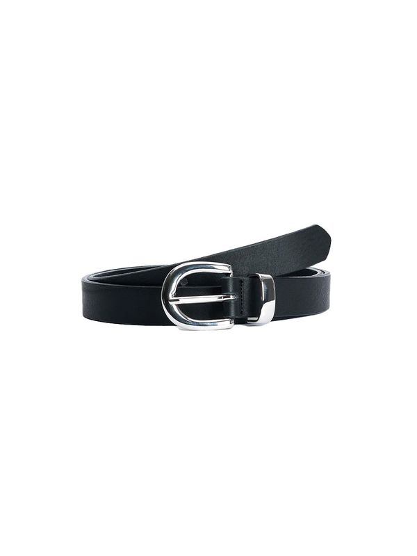 Metal Buckle Leather Belt