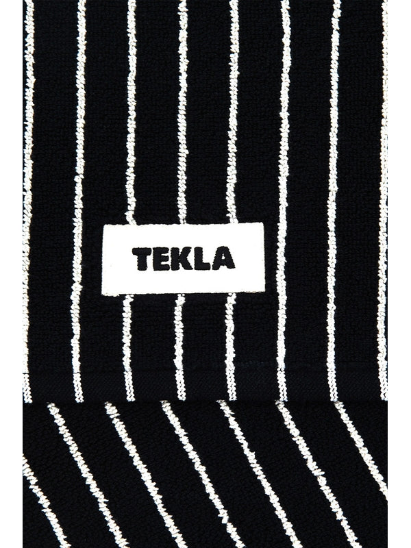 Logo Patch Stripe Towel