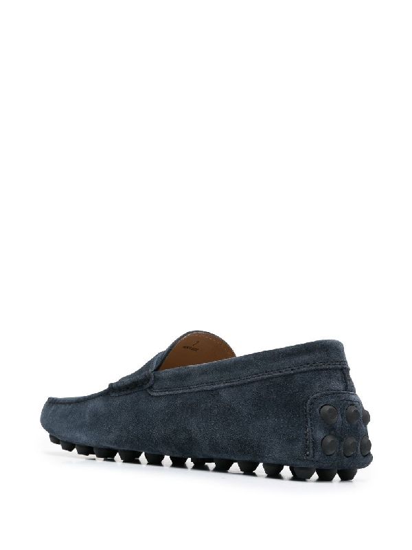 Navy Suede Driving Shoes