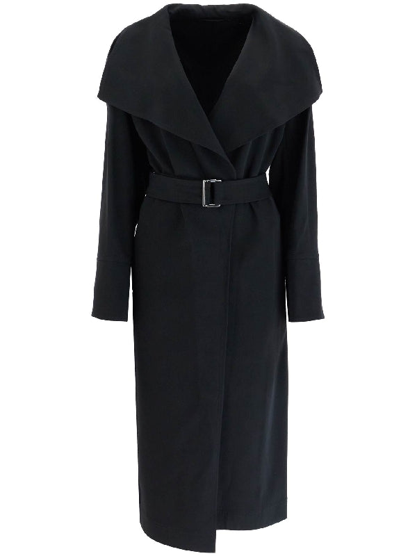 Belt Viscose Coat - Jente