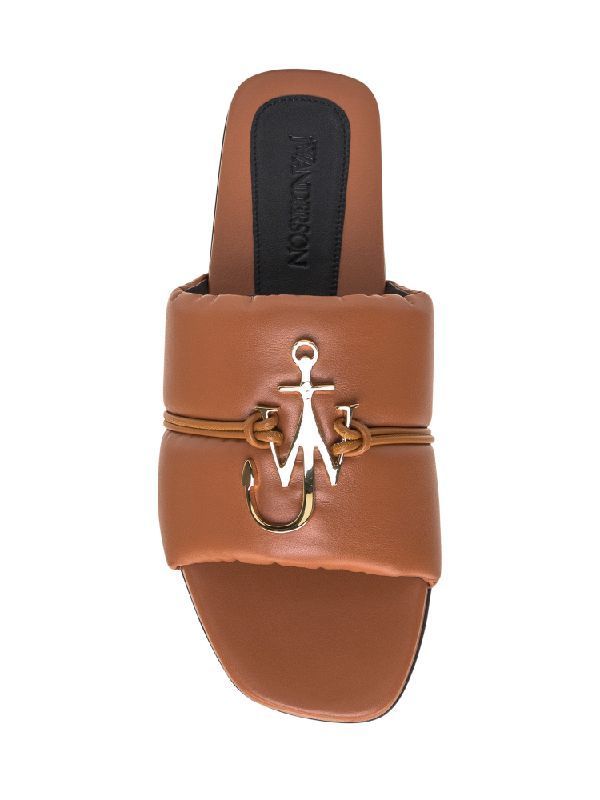 Anchor Logo Padded Mule