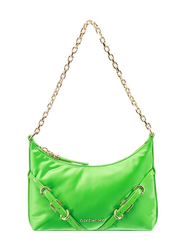 Voyou Satin Chain Shoulder Bag