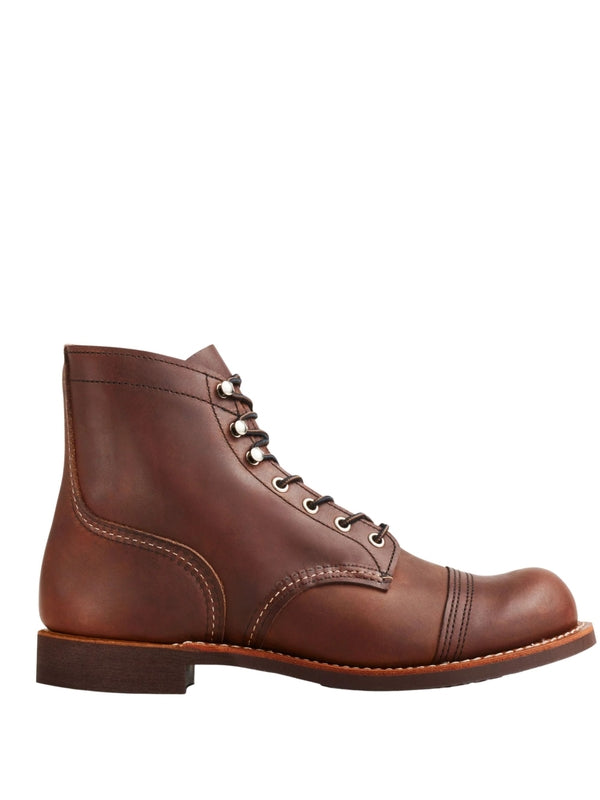 Red Wing Brown Lace-Up Boots