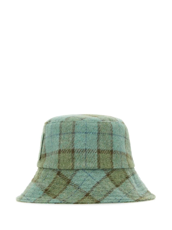 Clarion Check Bucket Hat