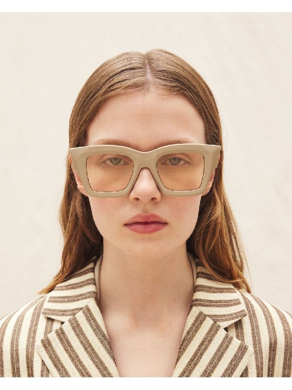 Baci Logo Temple Square Sunglasses