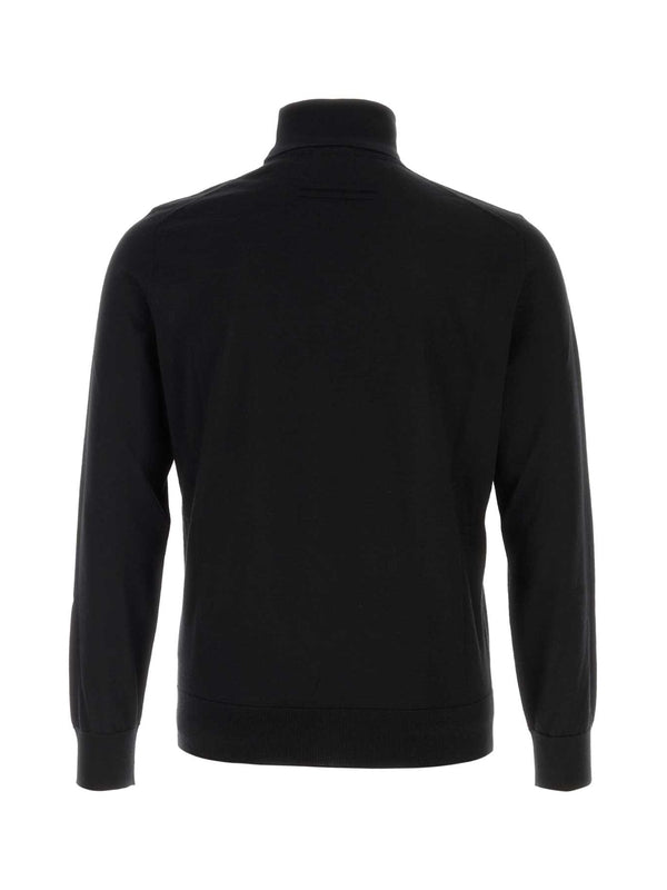 Z Zegna Black Knitted