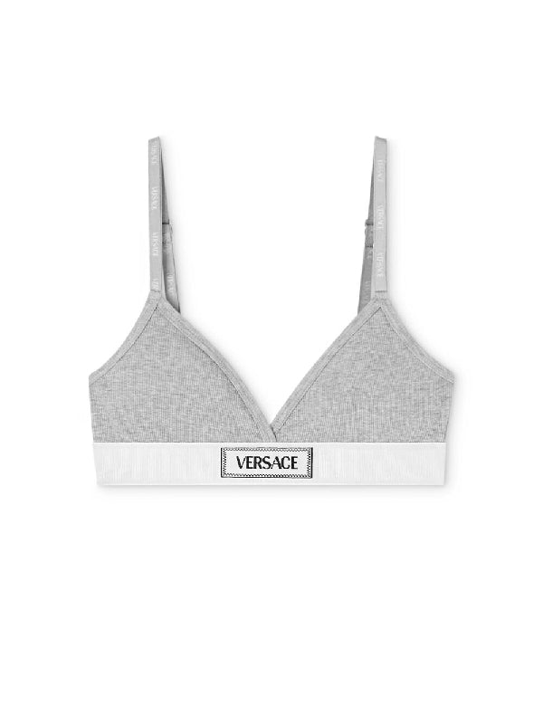 Logo Banding Cotton Bra